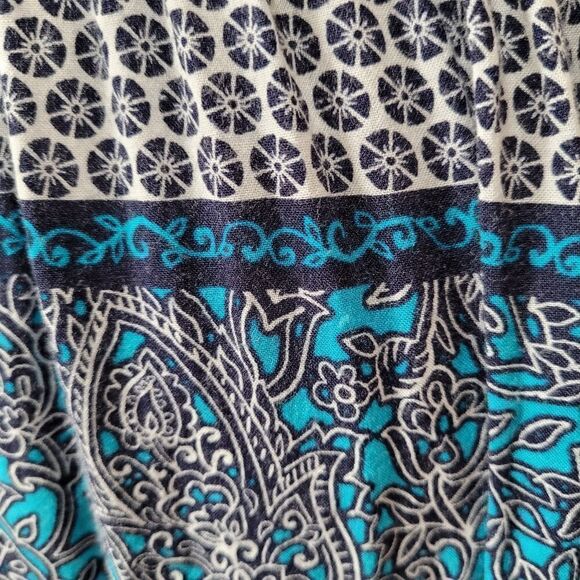 Daisy Fuentes maxi boho sleeveless dress - Picture 4 of 8